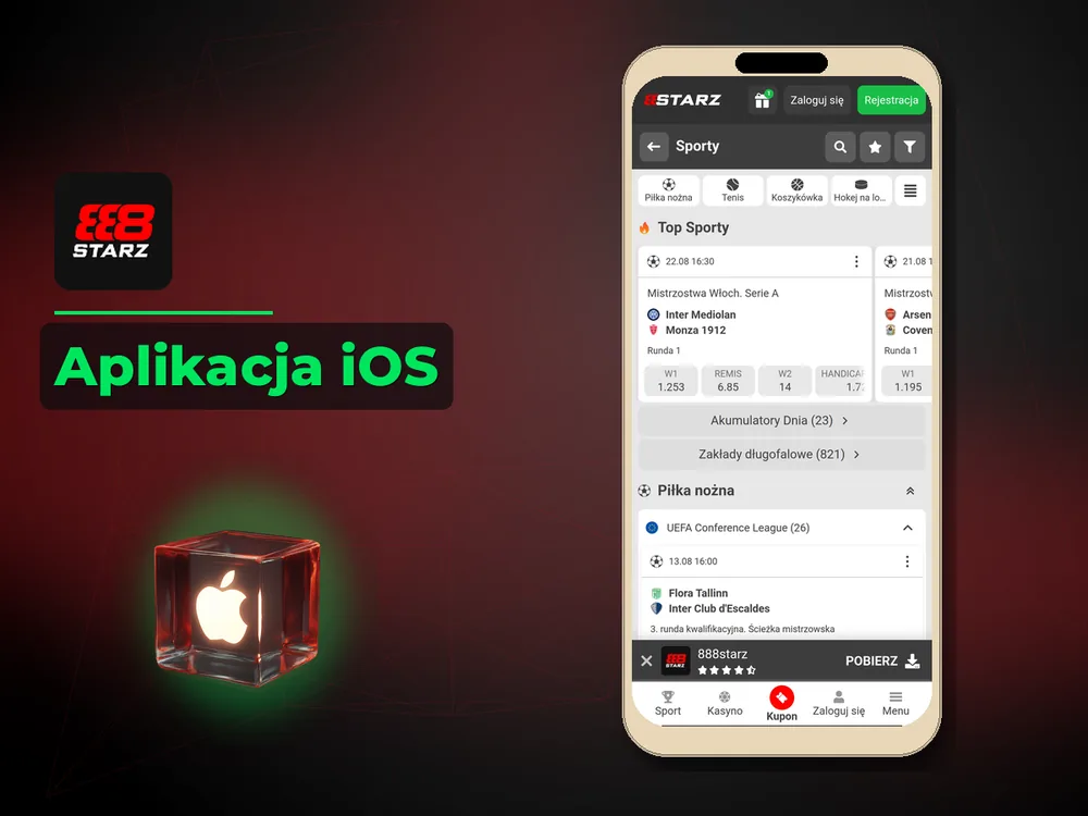 888starz - Aplikacja iOS