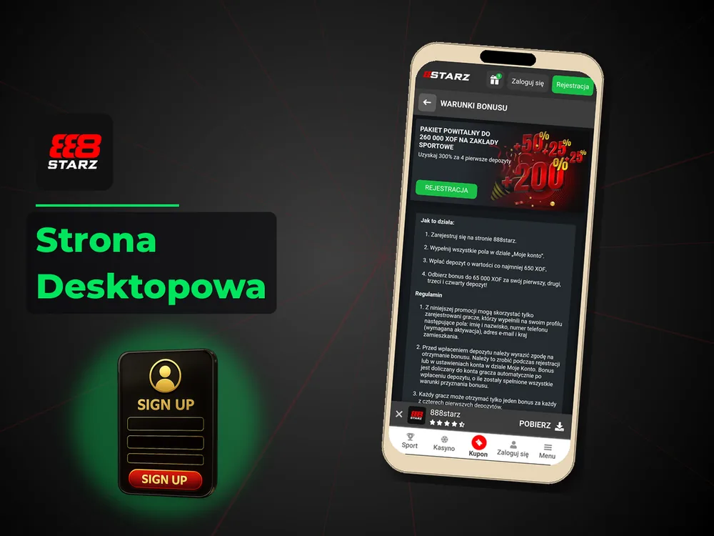 888starz - Strona Desktopowa