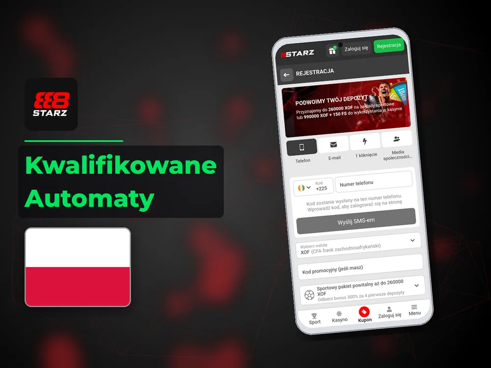 888starz - Kwalifikowane Automaty