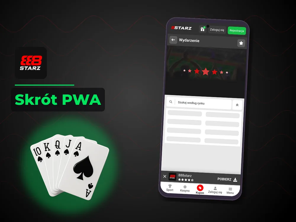 888starz - Skrót PWA
