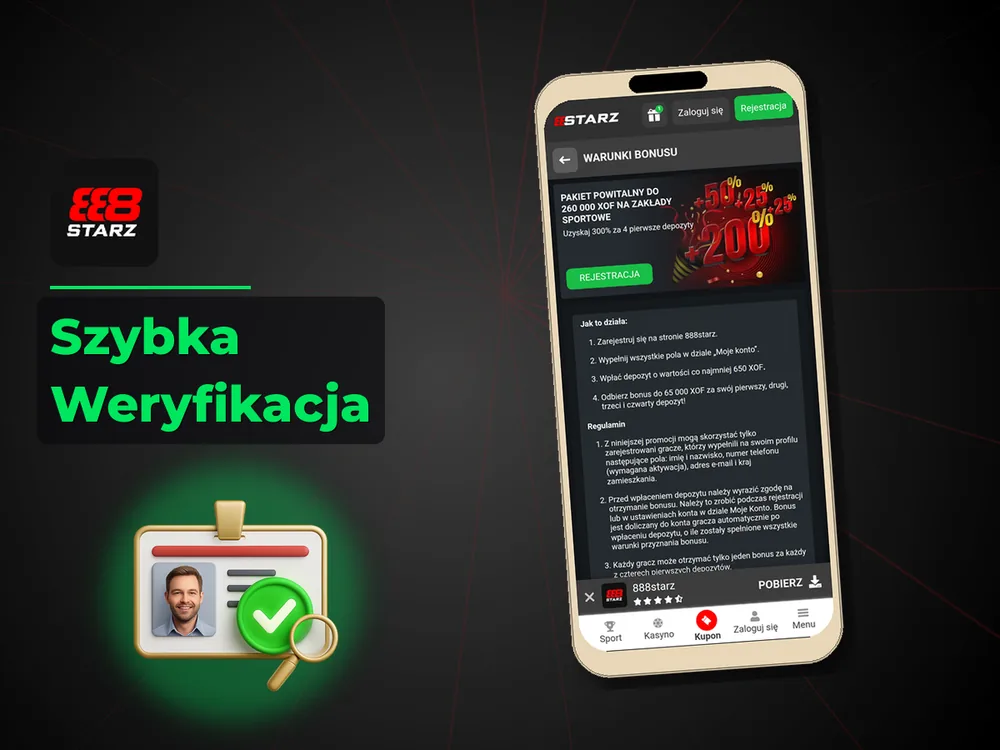 888starz - Szybka Weryfikacja