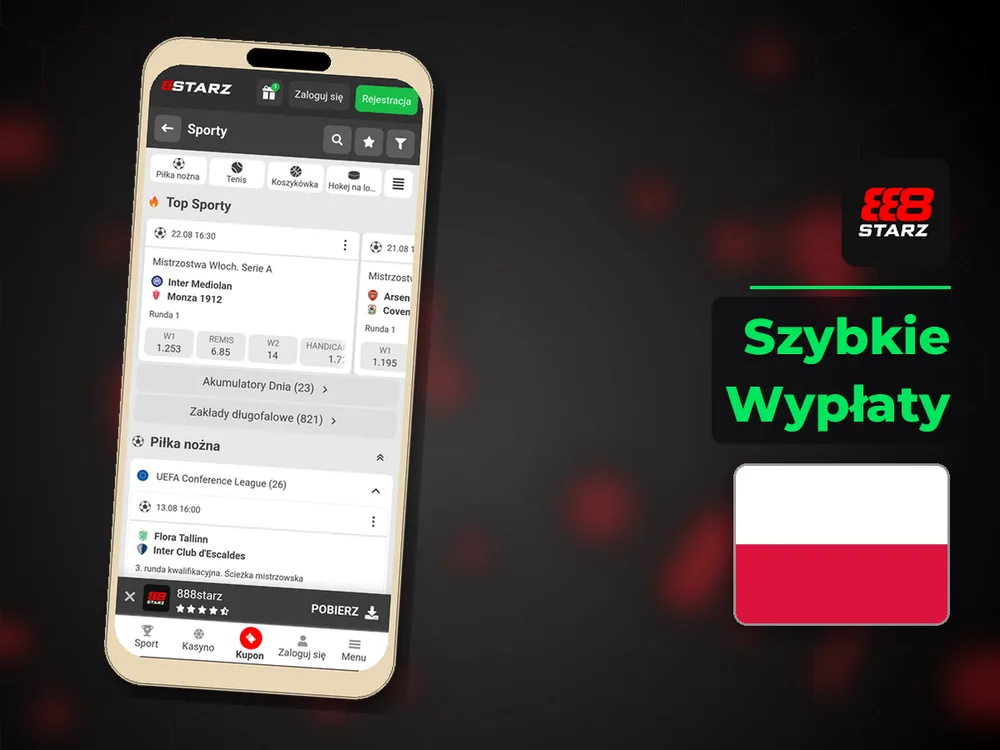 888starz - Szybkie Wypłaty