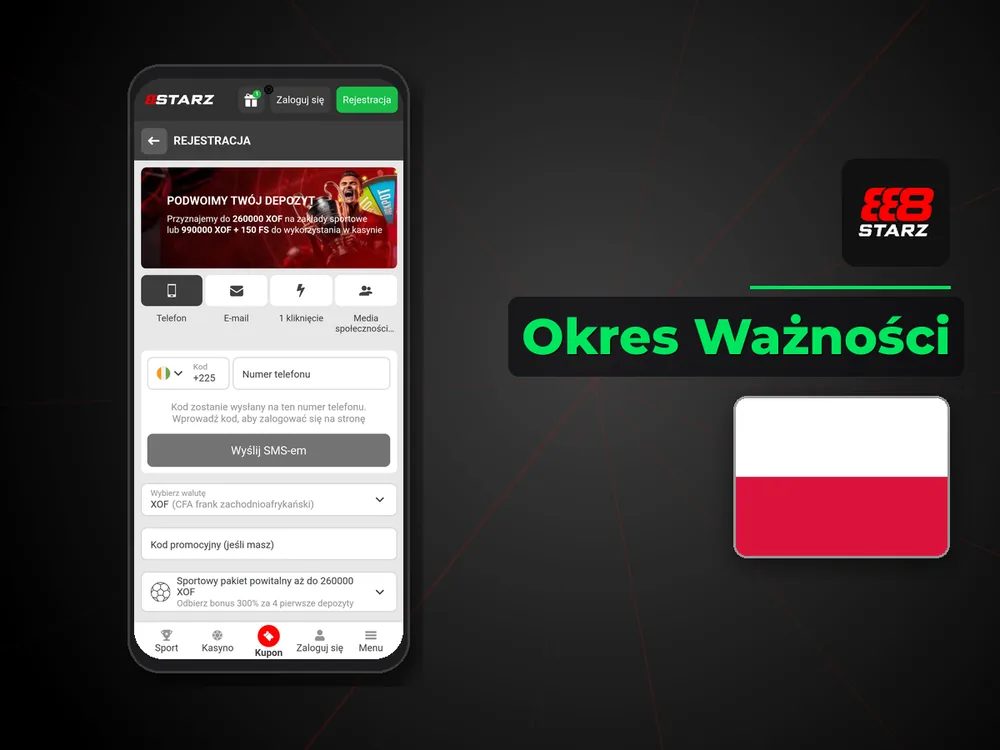 888starz - Okres Ważności