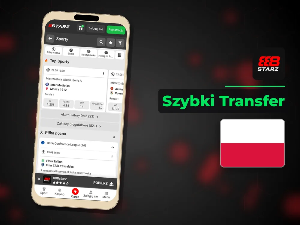 888starz - Szybki Transfer