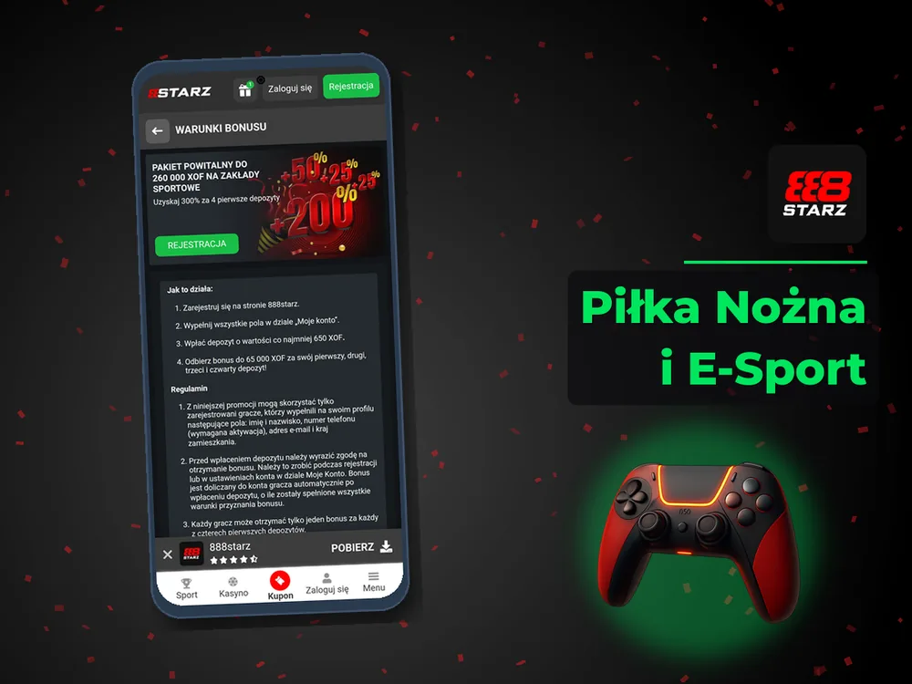 888starz - Piłka Nożna i E-Sport