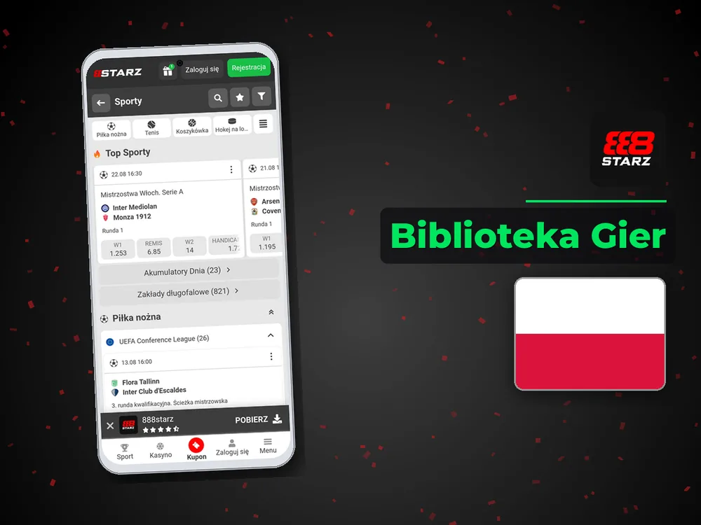888starz - Biblioteka Gier